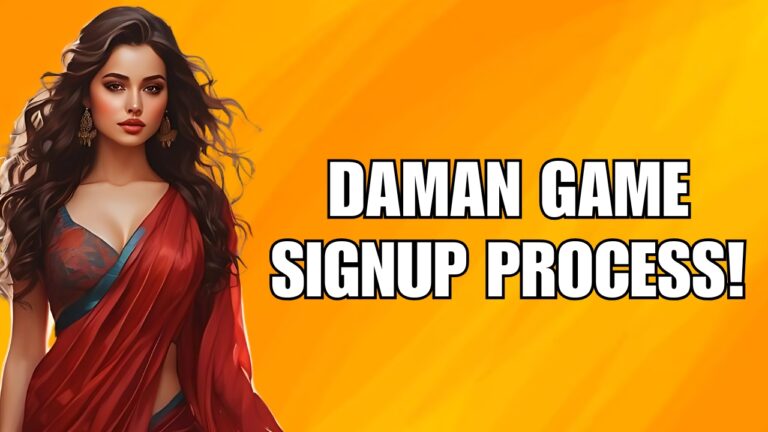 Daman game sign-up process