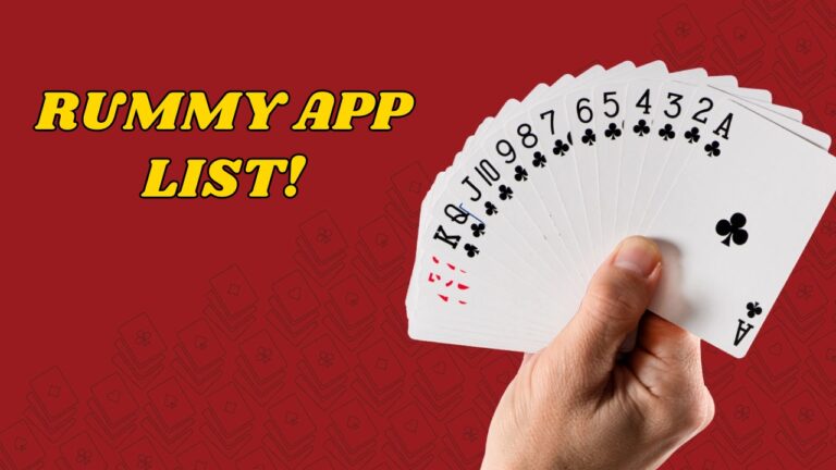 Rummy App List – Best Rummy Apps to Play Online