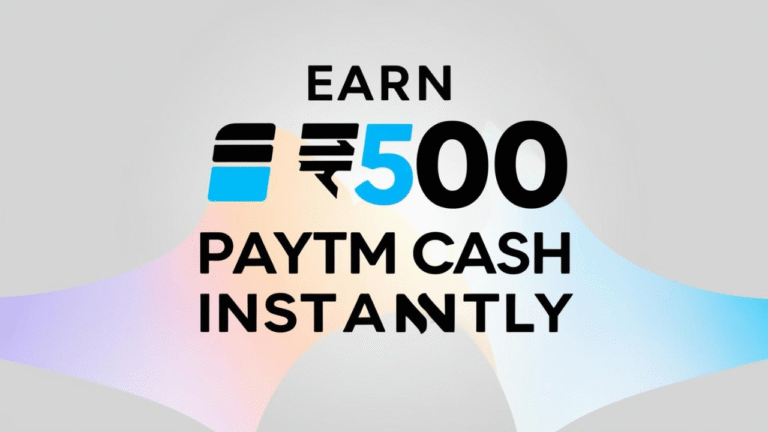 Earn ₹500 Paytm Cash Instantly – Find a Positive Money Boost Through Gaming