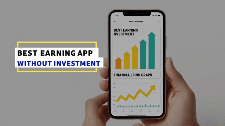 Best Earning App Without Investment(2025) – Increase Your Income with Zero Risk
