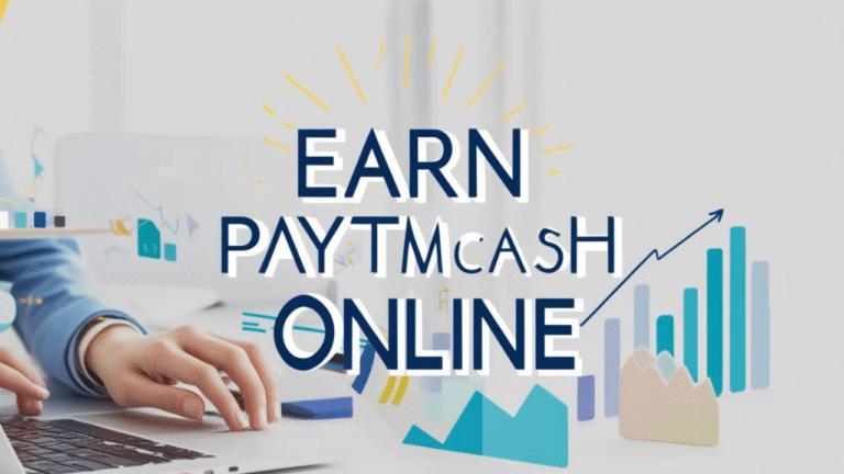 Earn Paytm Cash Online: Turn Your Idle Time into Real Rewards