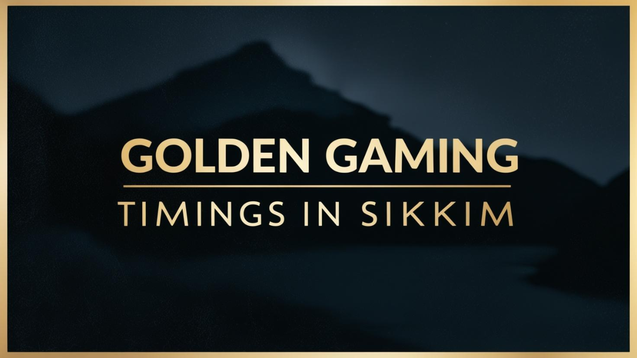 Golden Gaming Timings in Sikkim: Revealing the Optimal Times for Peak Performance