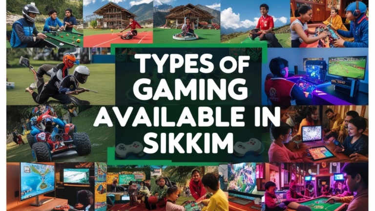 Types of Gaming Available In Sikkim: Examining 5 Types of Gaming and How They Acquire