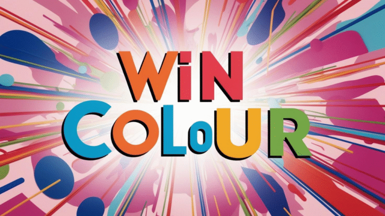 Win Colour: 5 Proven & Reliable Methods to Conquer the Game & Improve Your Winning Chance