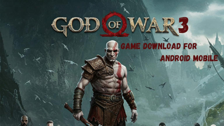 God of War 3 Game Download for Android Mobile: An Ultimate Manual