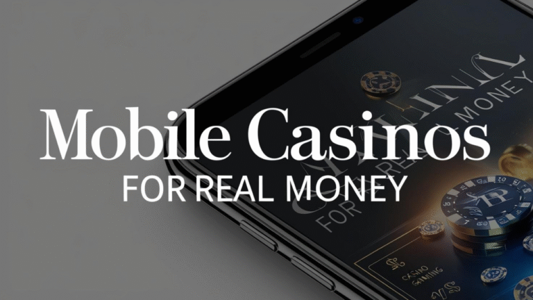 Mobile Casinos For Real Money: 7 Excellent Reasons Why Mobile Casinos with Real Money Are Revolutionizing the Gaming Experience