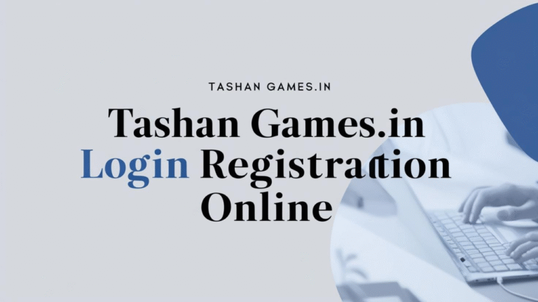 Tashan Games.in Login Registration Online: An Effortless Passage to Smart Casual Gaming