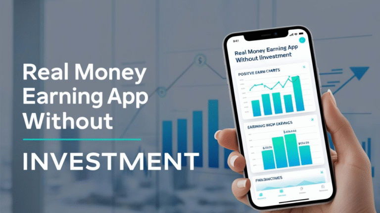 Real Money Earning App Without Investment That Can Make A Positive Contribution Towards Your Finances
