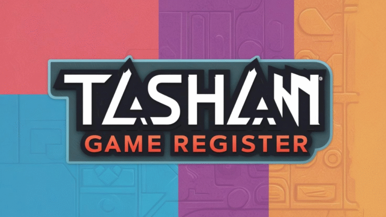 Tashan Game Register.: How to Start and Why It Is Important