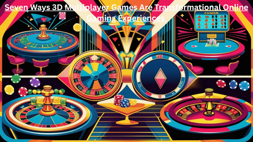Seven Ways 3D Multiplayer Games Are Transformational Online Gaming Experiences