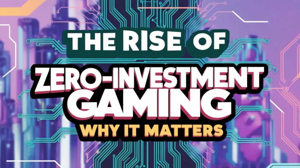 The Rise of Zero-Investment Gaming: Why It Matters