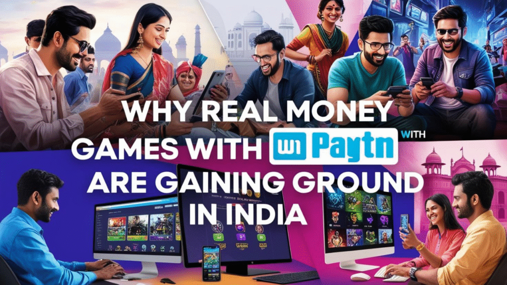 Why Real Money Games with Paytm Are Gaining Ground in India
