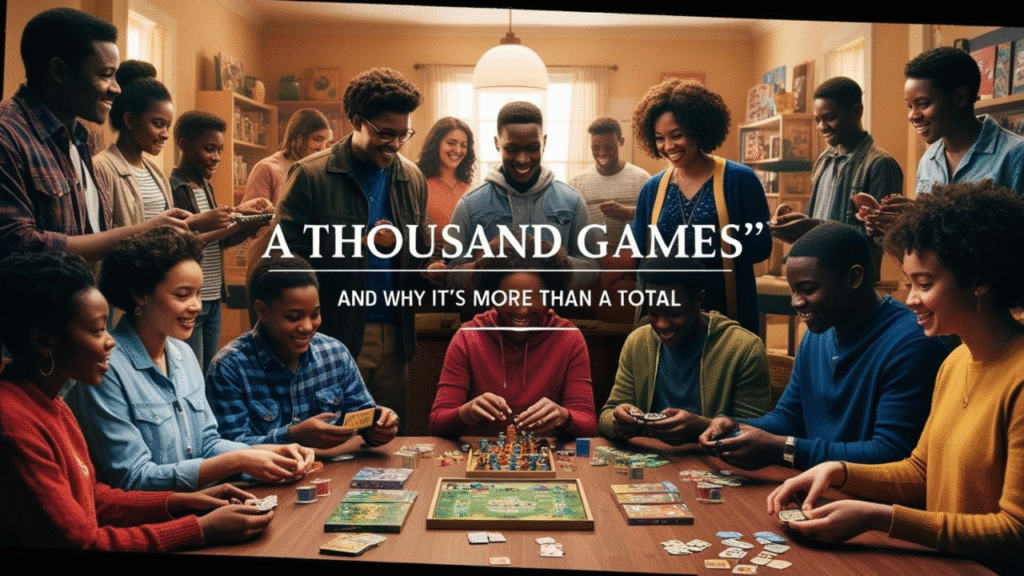 'A Thousand Games' and Why It's More Than A Total