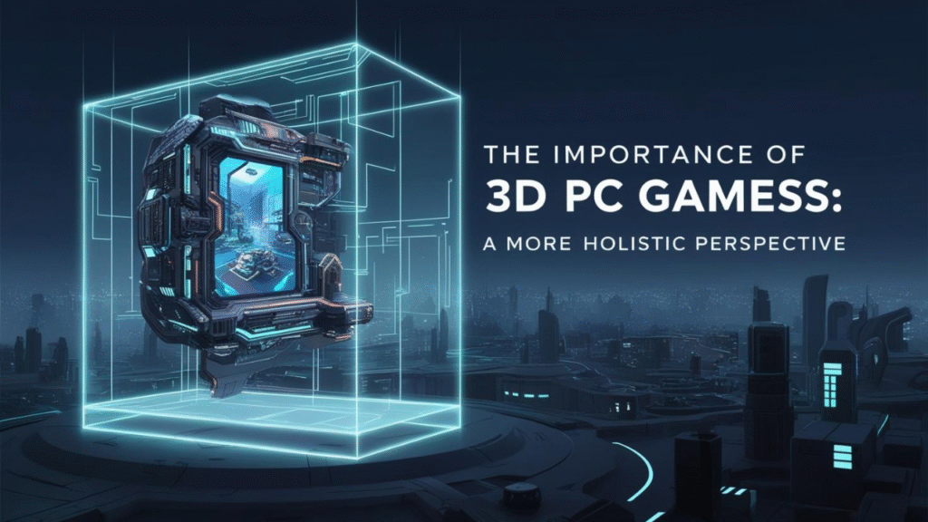 The Importance of 3D PC Games: A More Holistic Perspective