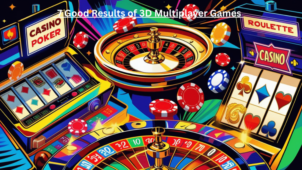 7 Good Results of 3D Multiplayer Games