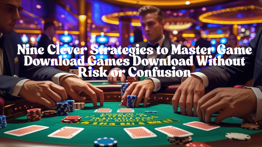 Game download game download game download: Nine Clever Strategies to Master Game Download Games Download Without Risk or Confusion
