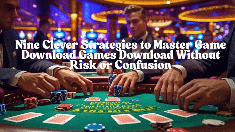 Game download game download game download: Nine Clever Strategies to Master Game Download Games Download Without Risk or Confusion
