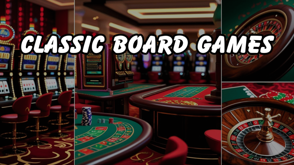 Classic Board Games: Eight Original Board Games Inspired by Motivational Strategic Excellence