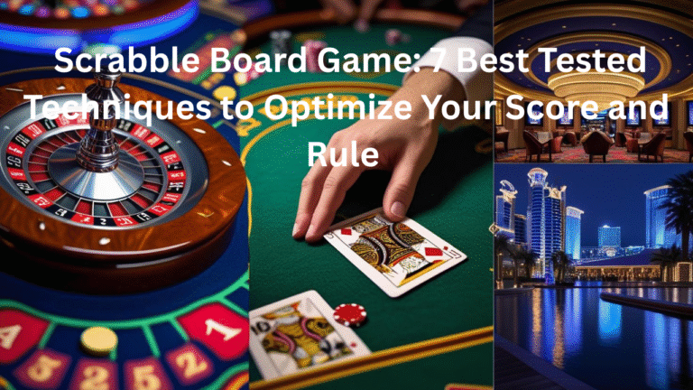 Scrabble Board Game: 7 Best Tested Techniques to Optimize Your Score and Rule