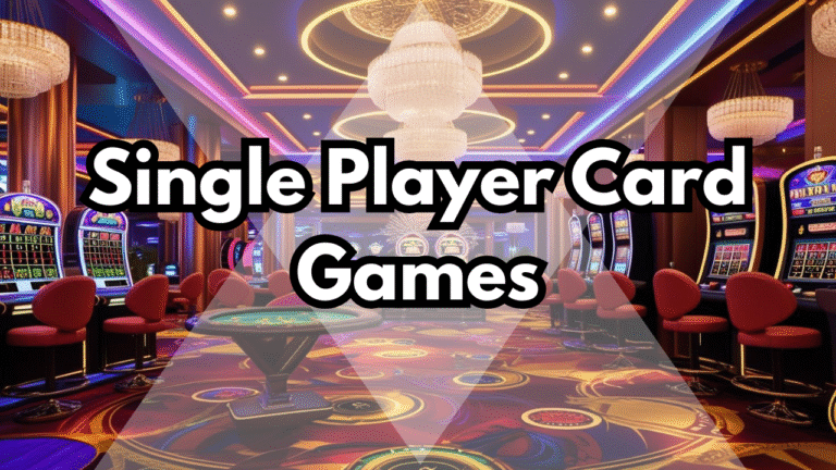 Single Player Card Games: 7 Ways in Which Single Card Games Benefit Mental Health and Cognitive Abilities