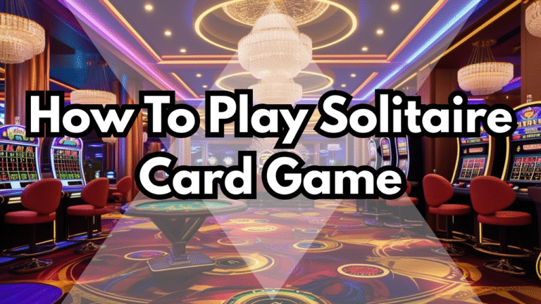 How To Play Solitaire Card Game: Unleash Your Concentration, Strategy, and Mental Clarity with These 5 Steps to Solitaire Mastery