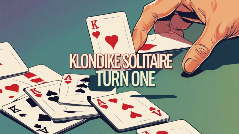 klondike solitaire turn one
