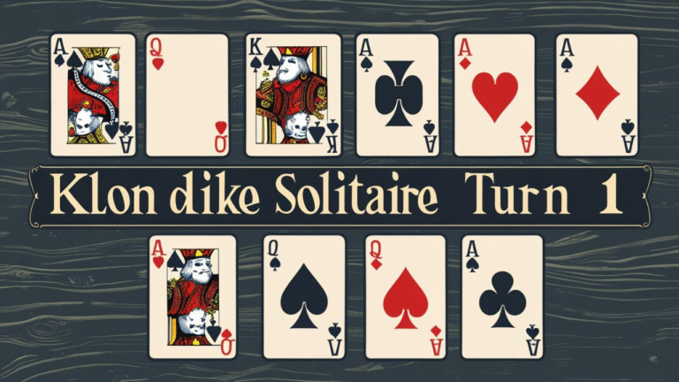 Klondike Solitaire Turn 1