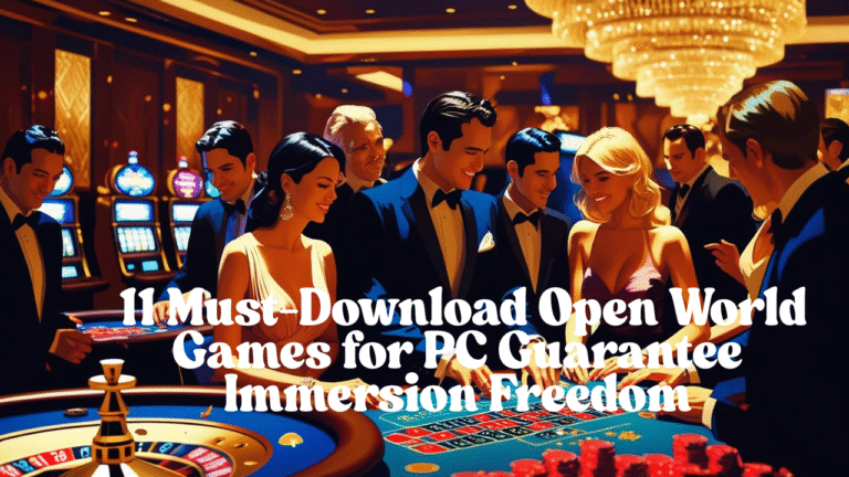 Open World Games Download For PC: 11 Must-Download Open World Games for PC Guarantee Immersion Freedom