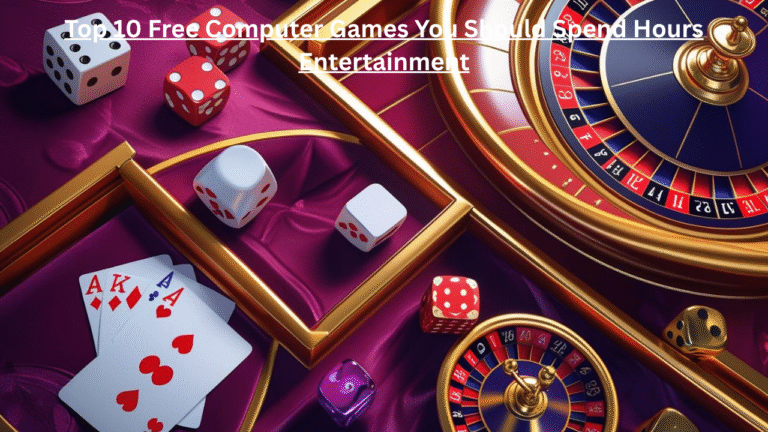 Free PC Games: Top 10 Free Computer Games You Should Spend Hours Entertainment