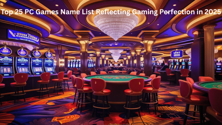 Top 25 PC Games Name List Reflecting Gaming Perfection in 2025