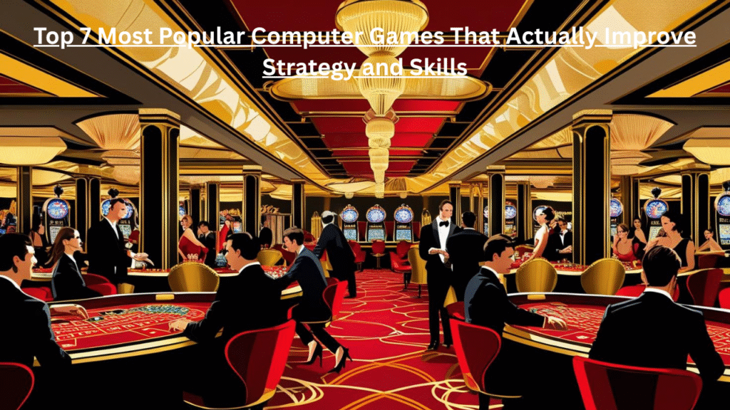 Top 7 Most Popular Computer Games That Actually Improve Strategy and Skills