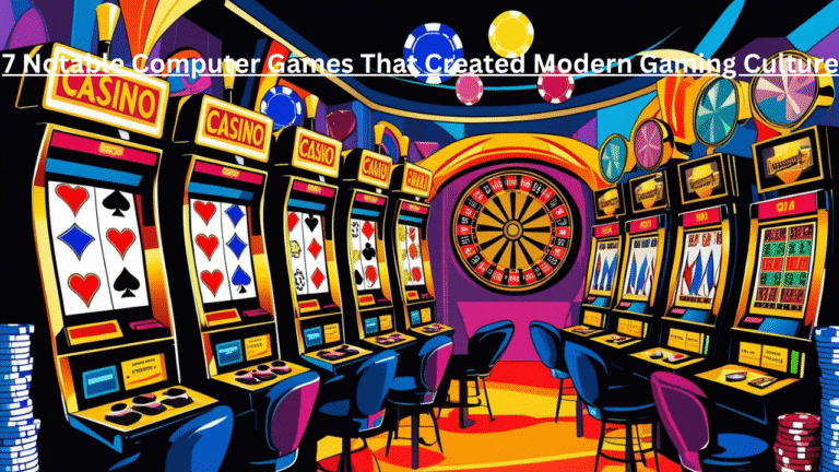7 Notable Popular Pc Games That Created Modern Gaming Culture