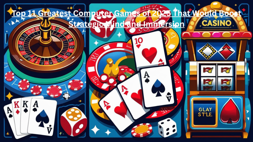 Best Games For Computer: Top 11 Greatest Computer Games of 2025 That Would Boost Strategic Mind and Immersion