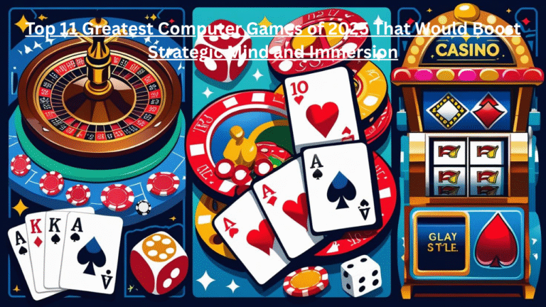Best Games For Computer: Top 11 Greatest Computer Games of 2025 That Would Boost Strategic Mind and Immersion