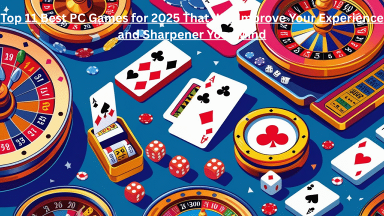 Best Games To Play On PC: Top 11 Best PC Games for 2025 That Will Improve Your Experience and Sharpener Your Mind
