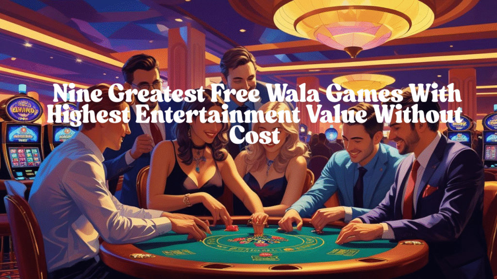 Free Wala Game: Nine Greatest Free Wala Games With Highest Entertainment Value Without Cost