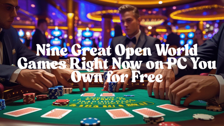 Open World Games PC Free: Nine Great Open World Games Right Now on PC You Own for Free