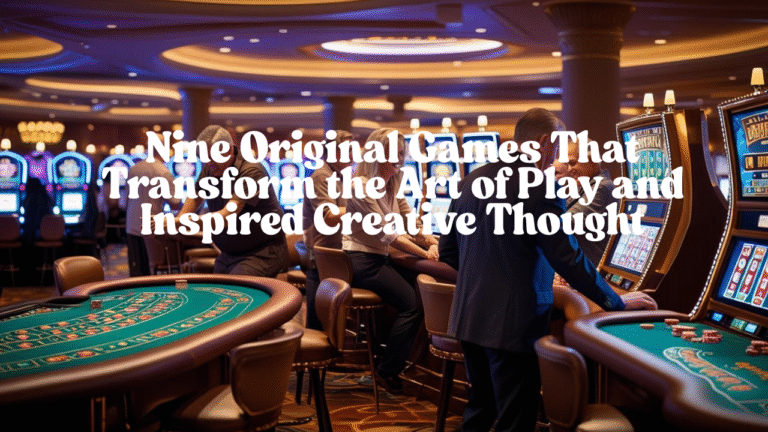Unique games: Nine Original Games That Transform the Art of Play and Inspired Creative Thought