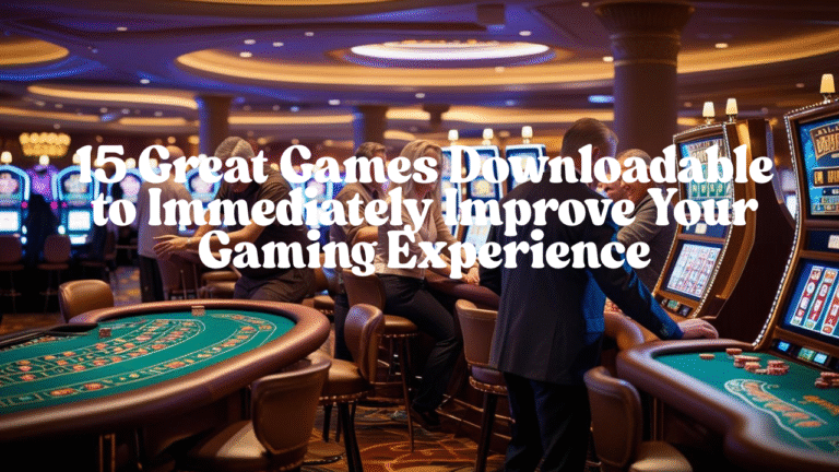 Nice games to download: 15 Great Games Downloadable to Immediately Improve Your Gaming Experience