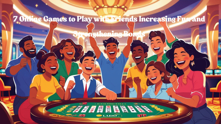 7 Online Games to Play with Friends Increasing Fun and Strengthening Bonds
