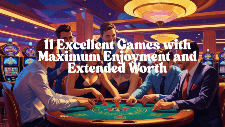 Very best games: 11 Excellent Games with Maximum Enjoyment and Extended Worth