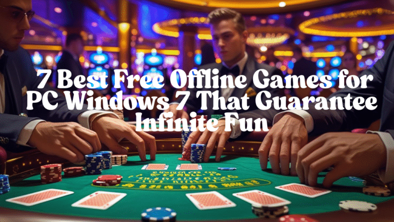 free offline games for pc windows 7