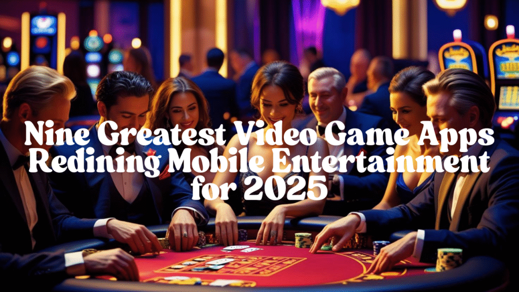 Video game apps: Nine Greatest Video Game Apps Redining Mobile Entertainment for 2025