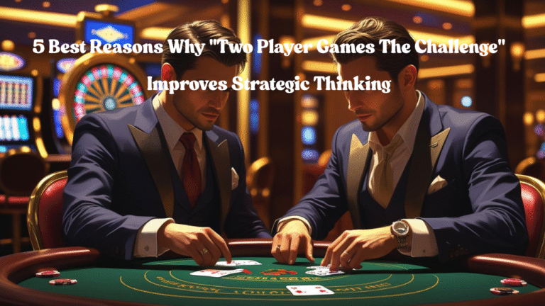5 Best Reasons Why "Two Player Games The Challenge" Improves Strategic Thinking