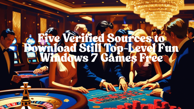 Free download games for windows 7: Five Verified Sources to Download Still Top-Level Fun Windows 7 Games Free