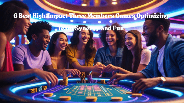 6 Best High-Impact Three Members Games Optimizing Team Synergy and Fun