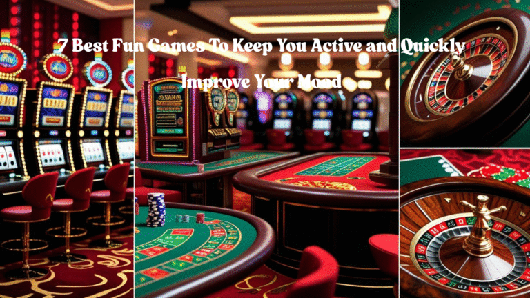 7 Best Fun Games To Keep You Active and Quickly Improve Your Mood