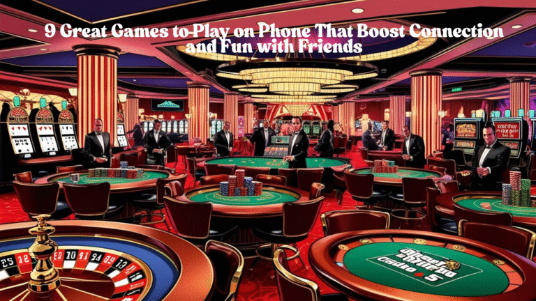 Best Games To Play With Friends On Phone: Nine Great Games to Play on Phone That Boost Connection and Fun with Friends
