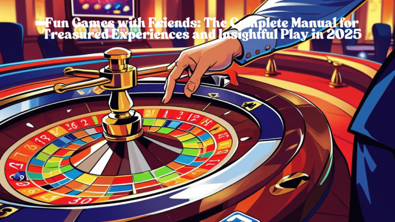 Fun Games with Friends: The Complete Manual for Treasured Experiences and Insightful Play in 2025