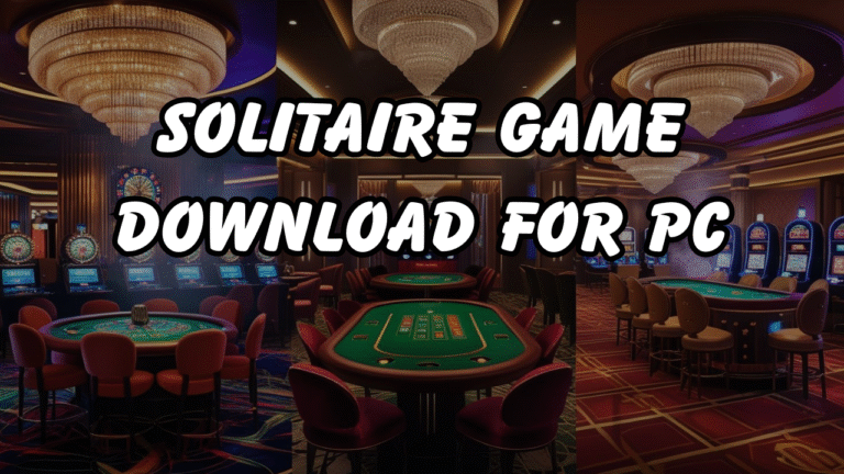 solitaire game download for pc